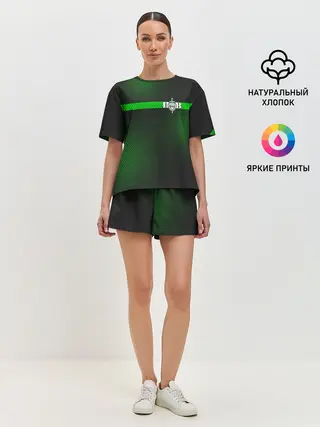 Женская пижама с шортами / Пограничные Войска