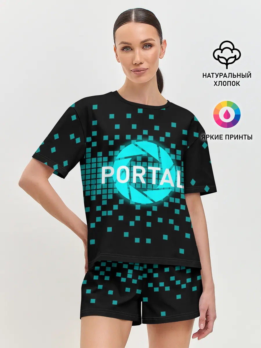 Женская пижама с шортами / Portal