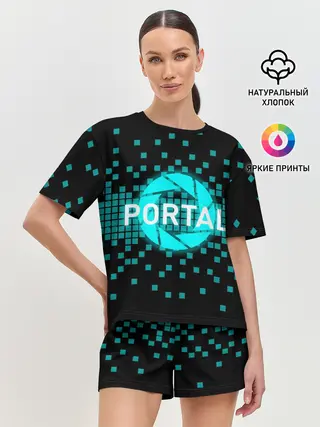Женская пижама с шортами / Portal