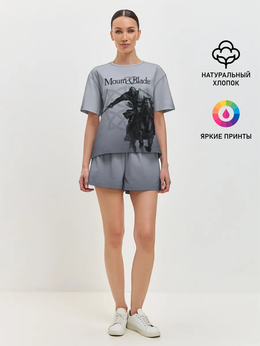 Женская пижама с шортами / Mount and Blade