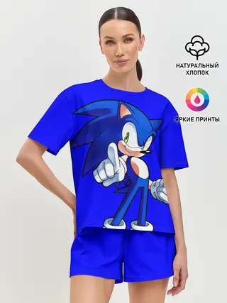 Женская пижама с шортами / SONIC