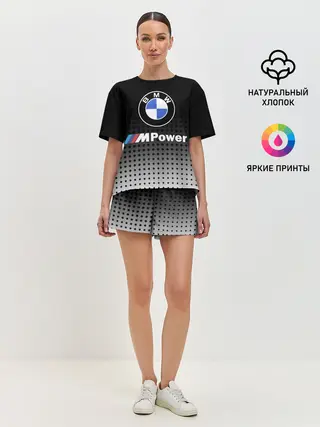 Женская пижама с шортами / BMW