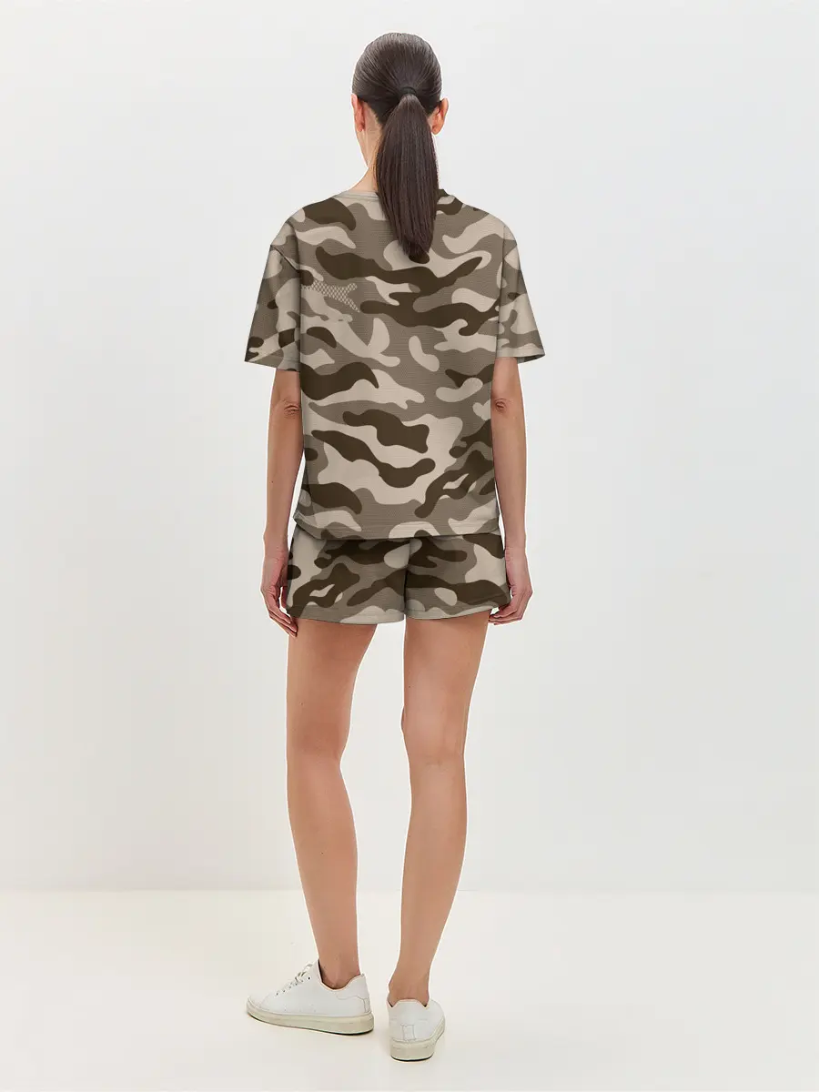 Женская пижама с шортами / КАМУФЛЯЖ