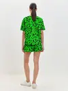 Женская пижама с шортами / КАМУФЛЯЖ GREEN