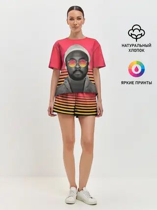 Женская пижама с шортами / Will.I.Am