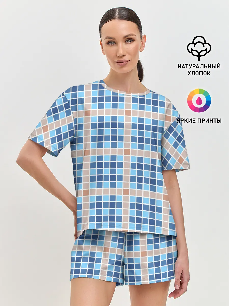 Женская пижама с шортами / Костюм Тренера