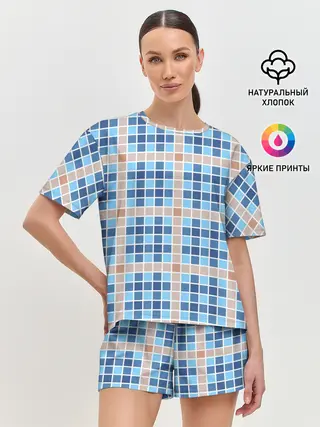 Женская пижама с шортами / Костюм Тренера