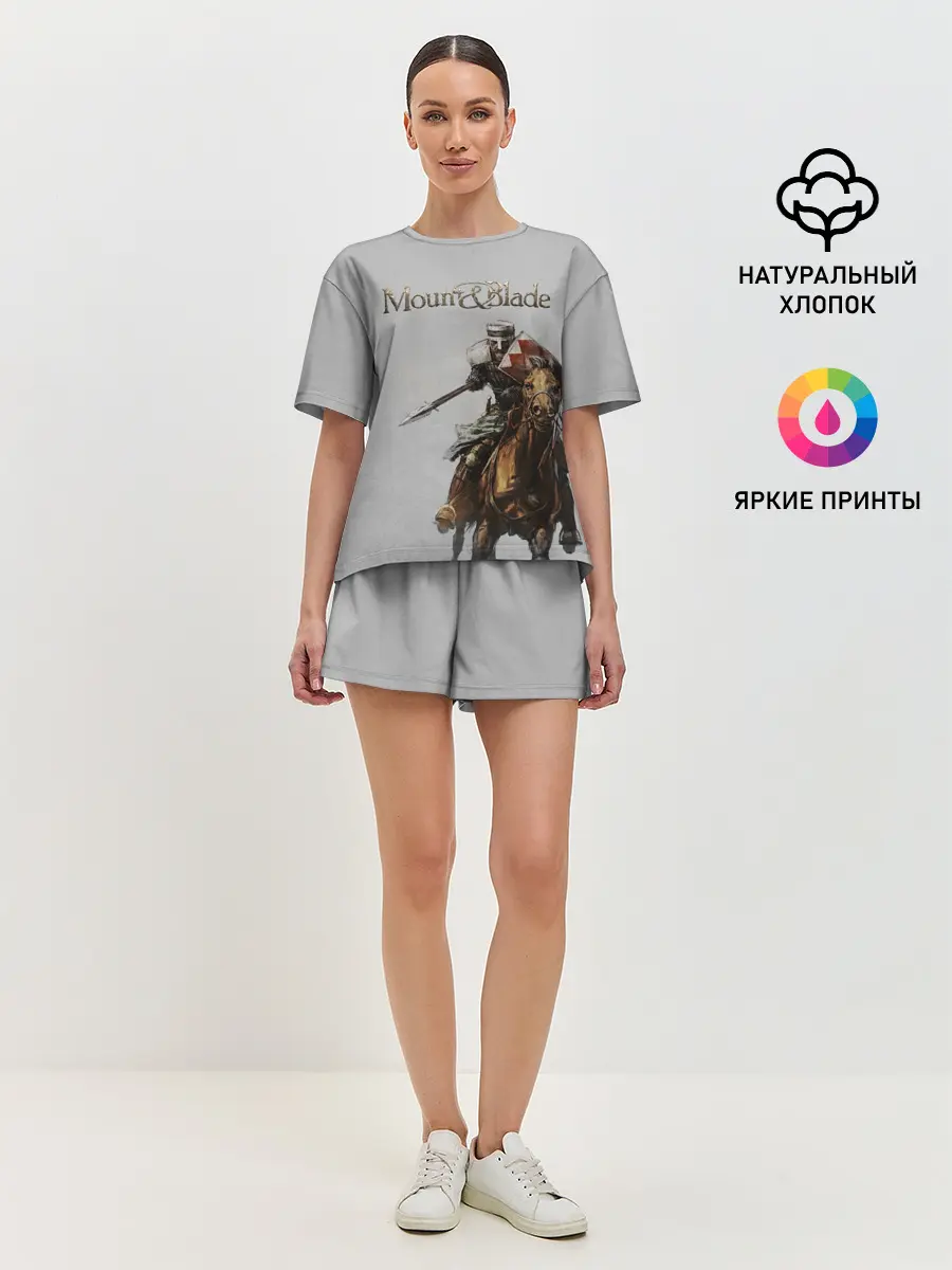 Женская пижама с шортами / Mount and Blade