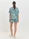 Женская пижама с шортами / Узоры
