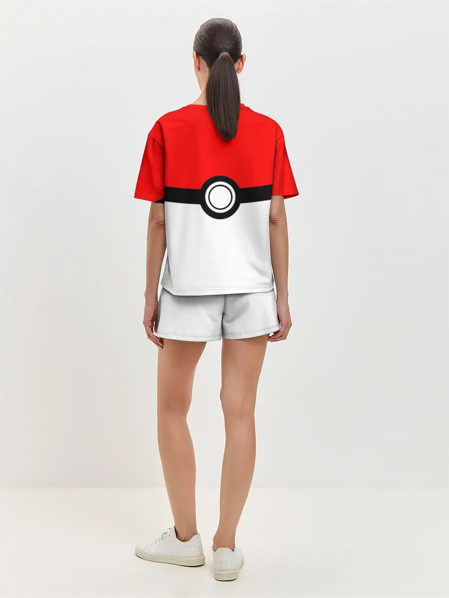 Женская пижама с шортами / Покебол