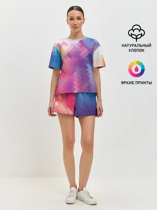 Женская пижама с шортами / Пикси