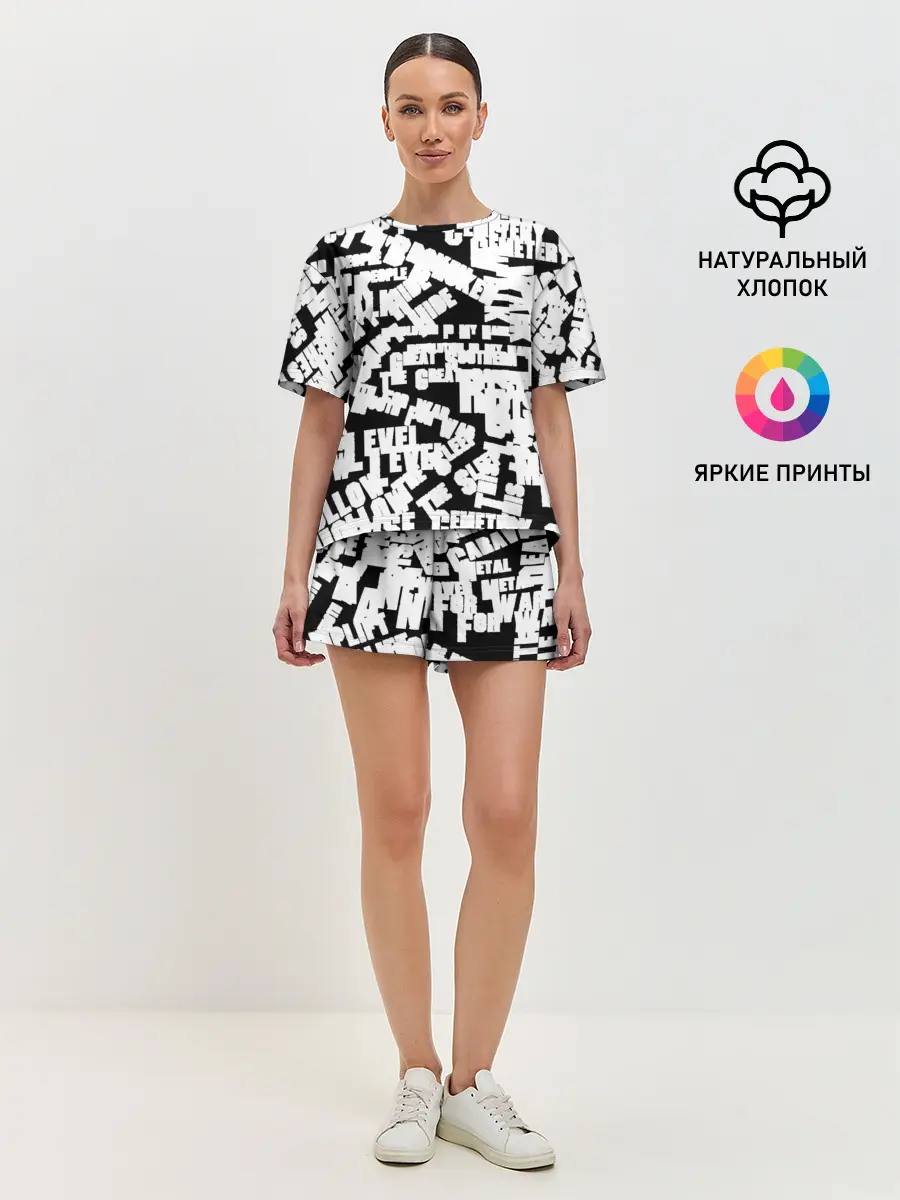 Женская пижама с шортами / PANTERA