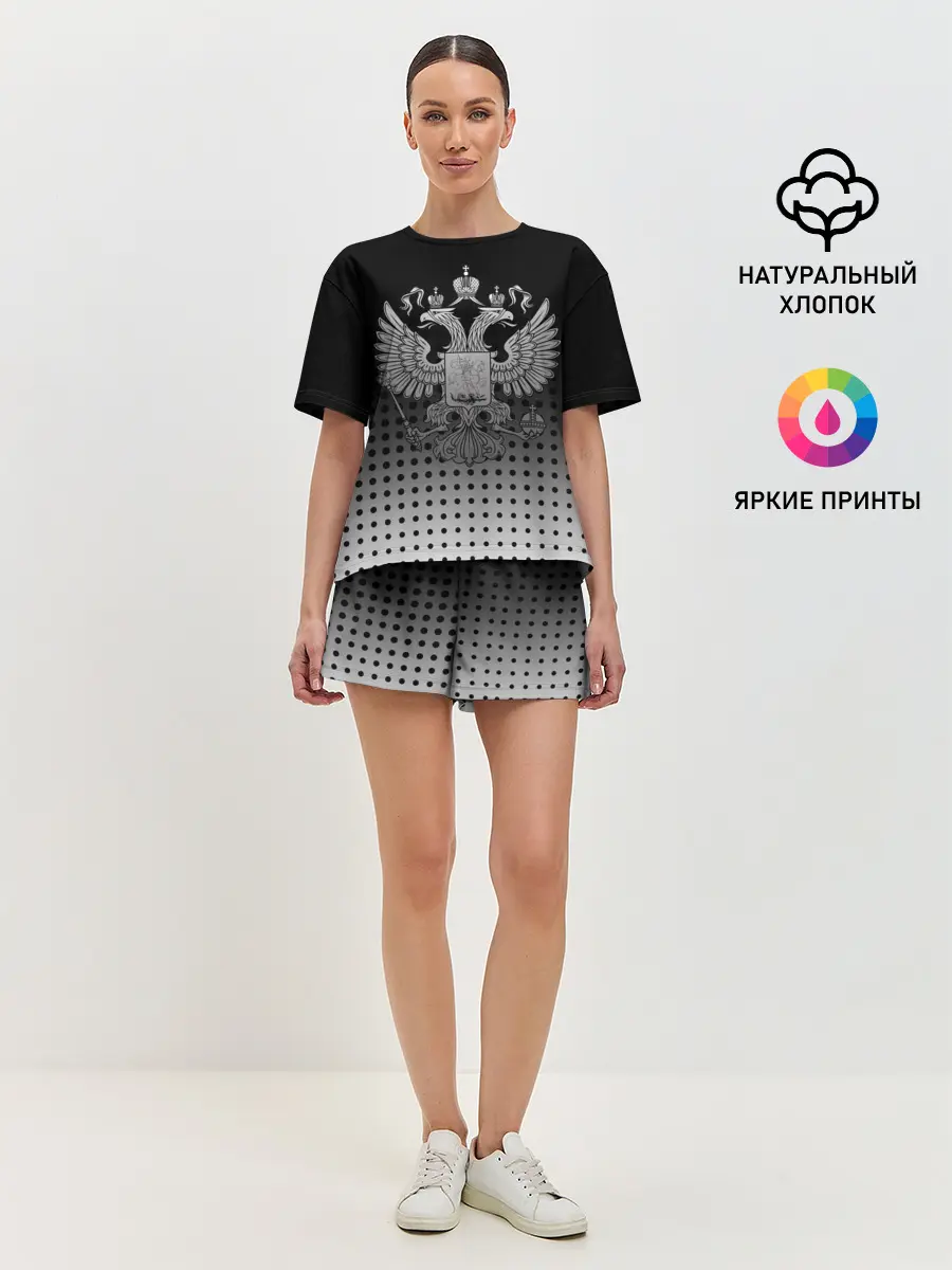 Женская пижама с шортами / Герб