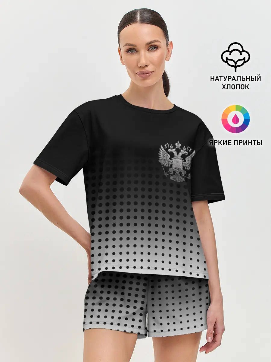 Женская пижама с шортами / Герб