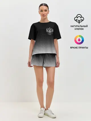 Женская пижама с шортами / Герб