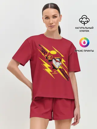 Женская пижама с шортами / The Flash