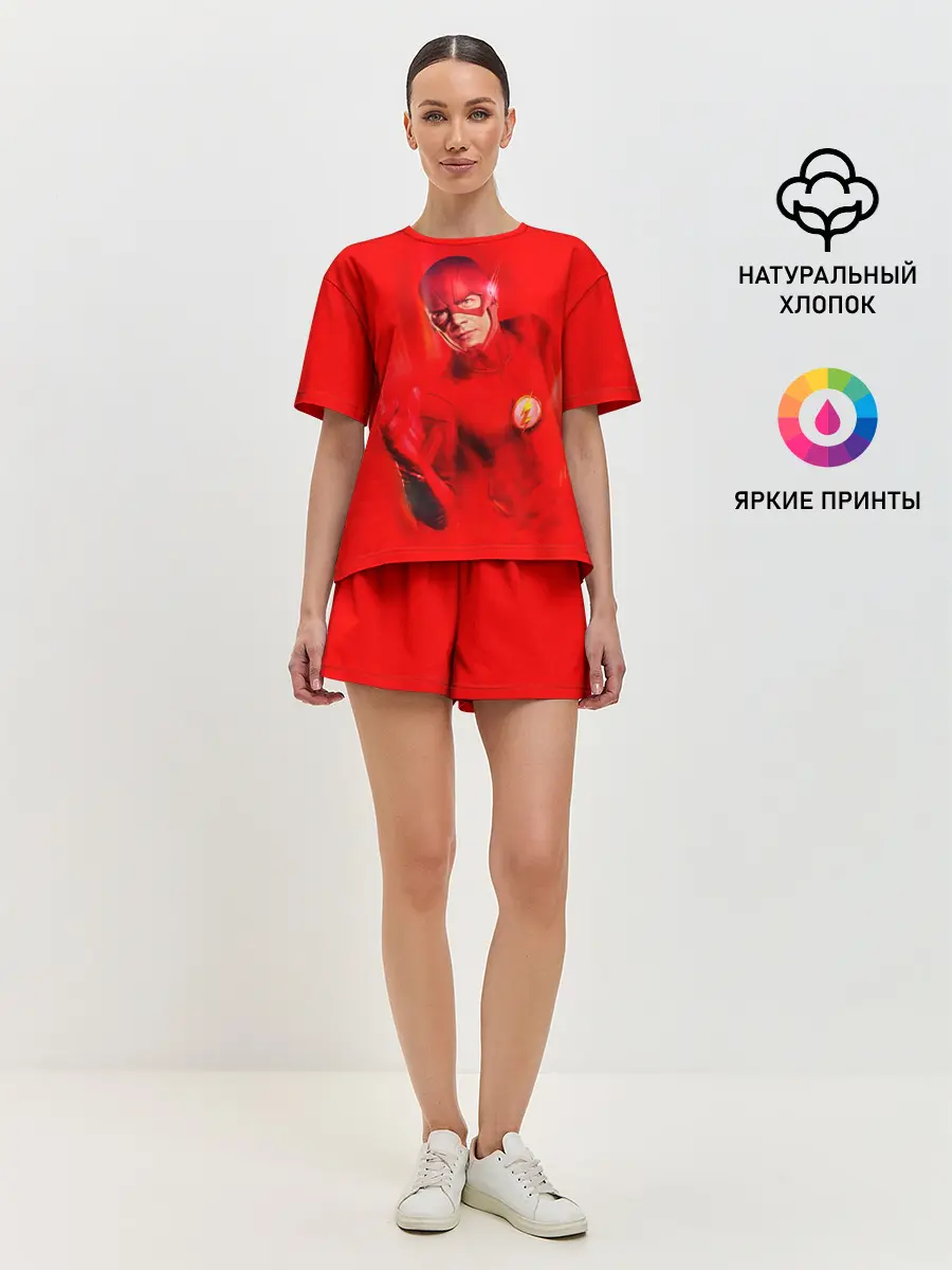 Женская пижама с шортами / The Flash