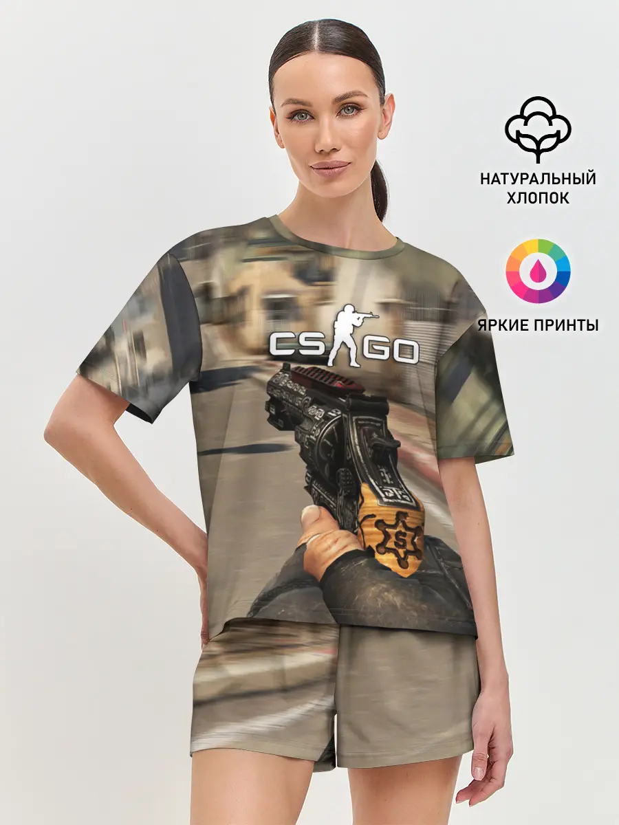Женская пижама с шортами / CS:GO
