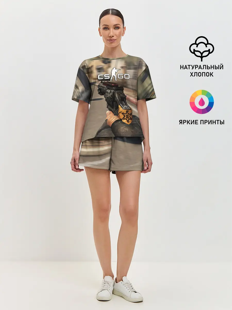 Женская пижама с шортами / CS:GO