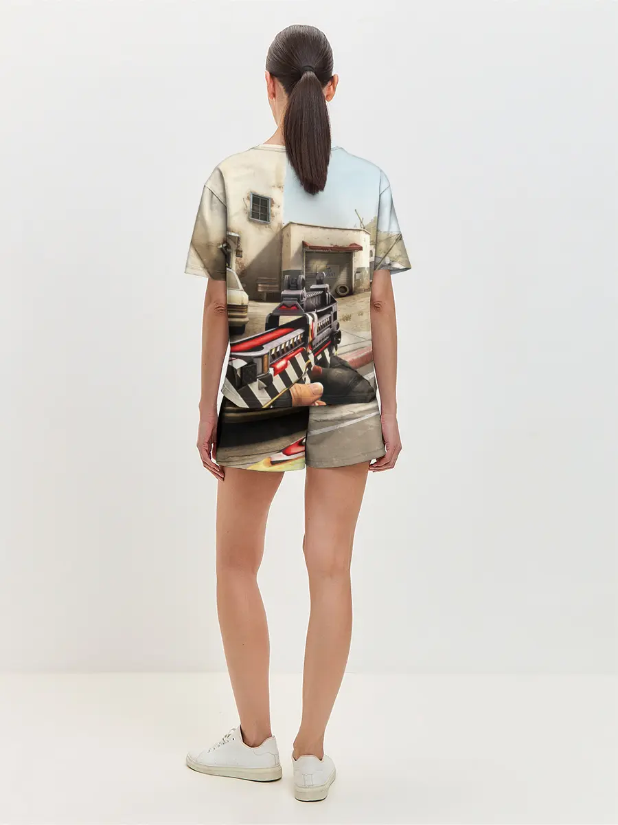 Женская пижама с шортами / CS:GO - The Aggressor | Aгрессор