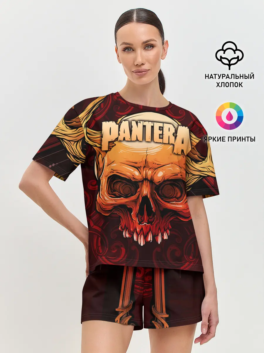 Женская пижама с шортами / Pantera