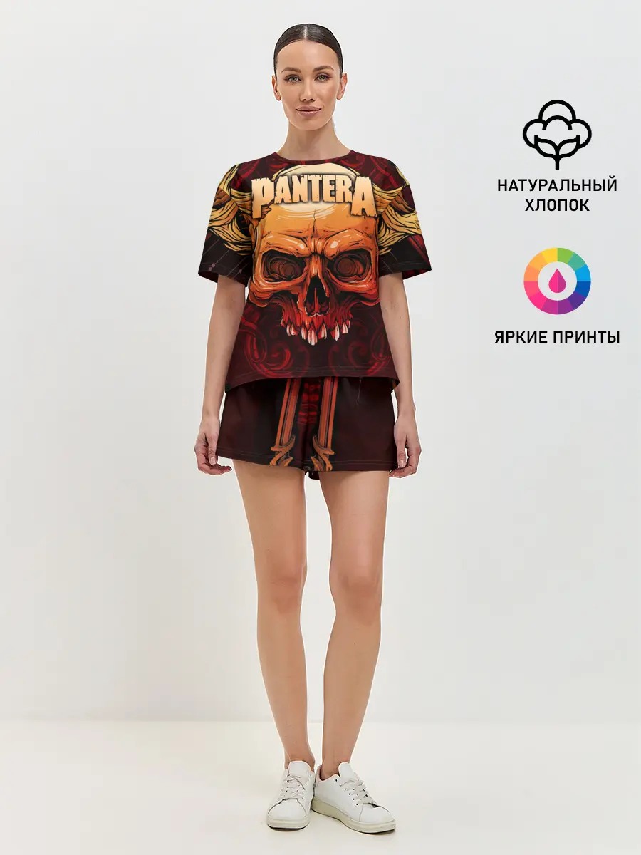 Женская пижама с шортами / Pantera