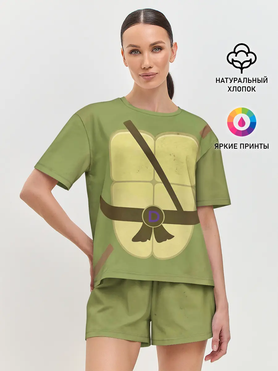 Женская пижама с шортами / ДОНАТЕЛЛО