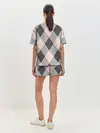 Женская пижама с шортами / Шотландка | Tartan