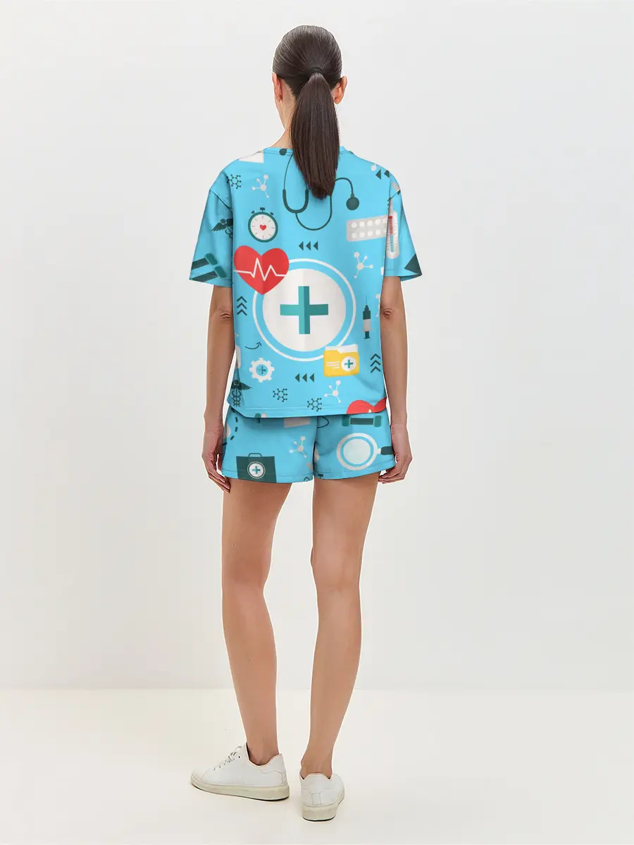 Женская пижама с шортами / Лучший доктор