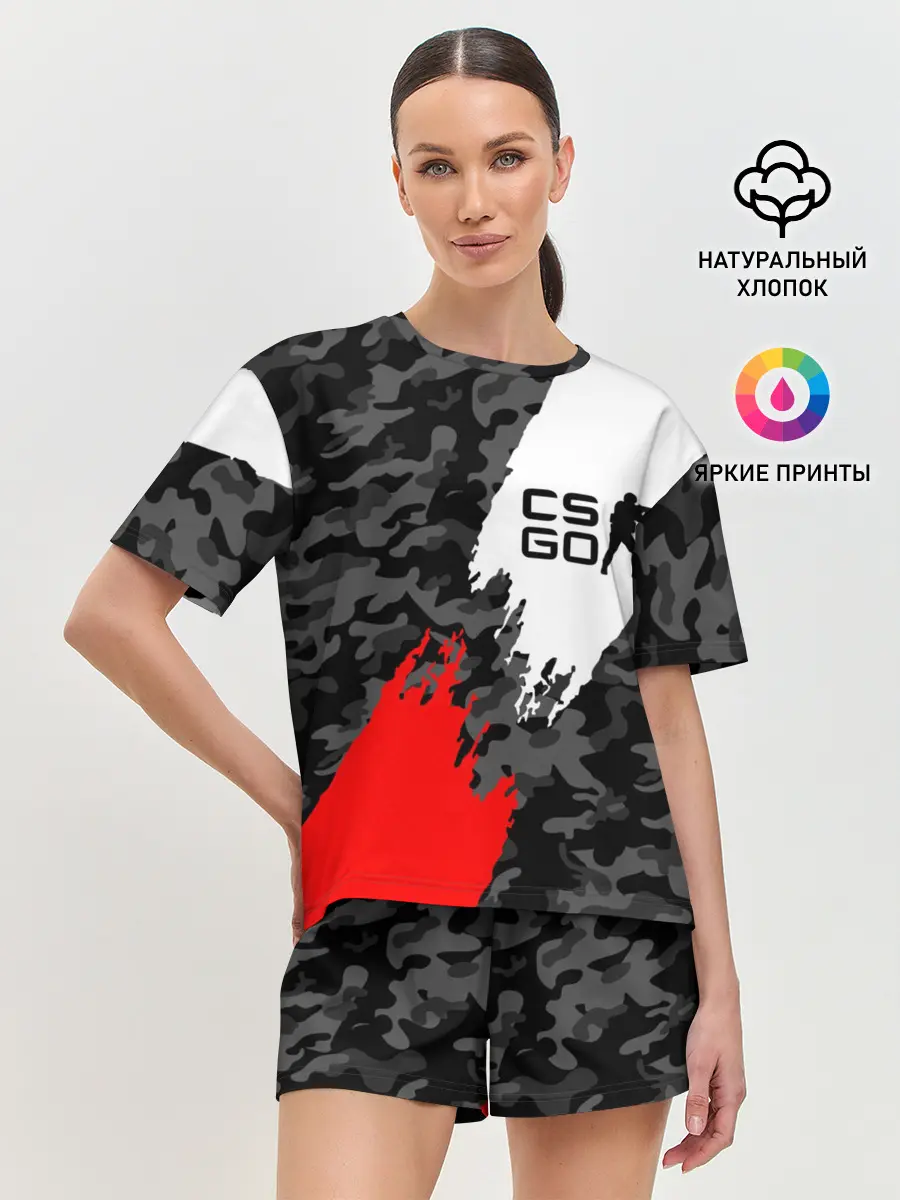 Женская пижама с шортами / CS GO