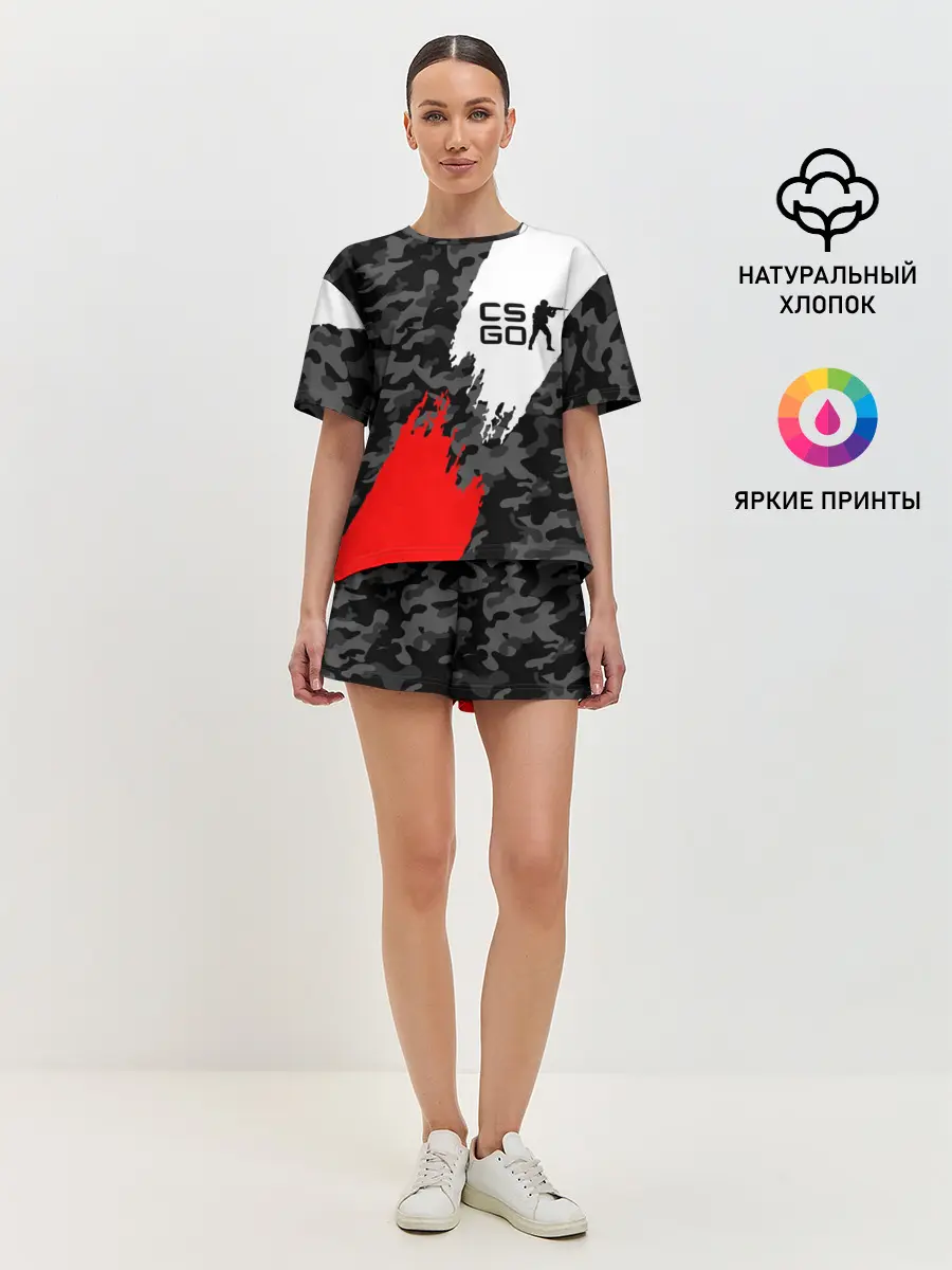 Женская пижама с шортами / CS GO