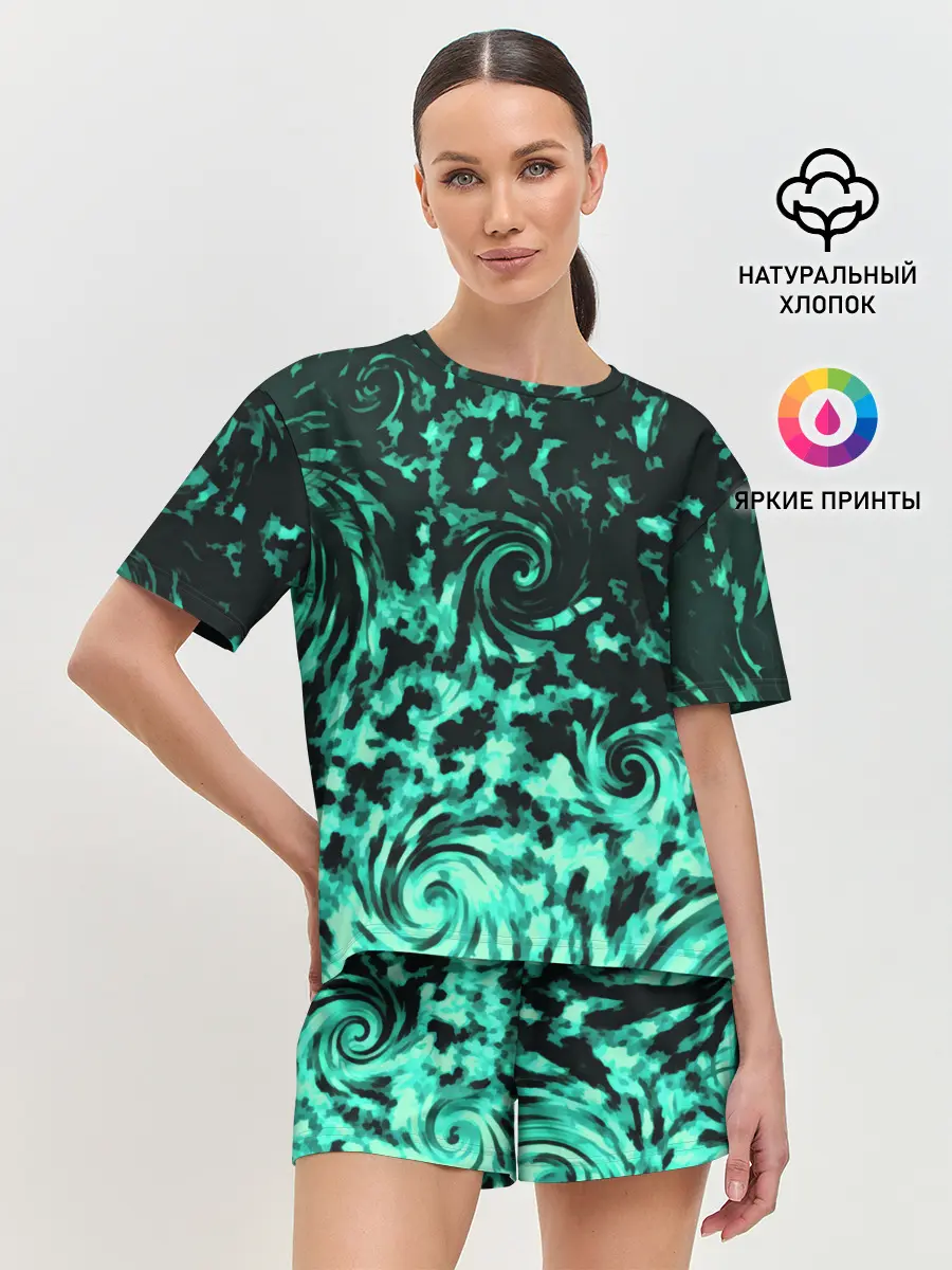 Женская пижама с шортами / VORTEXES