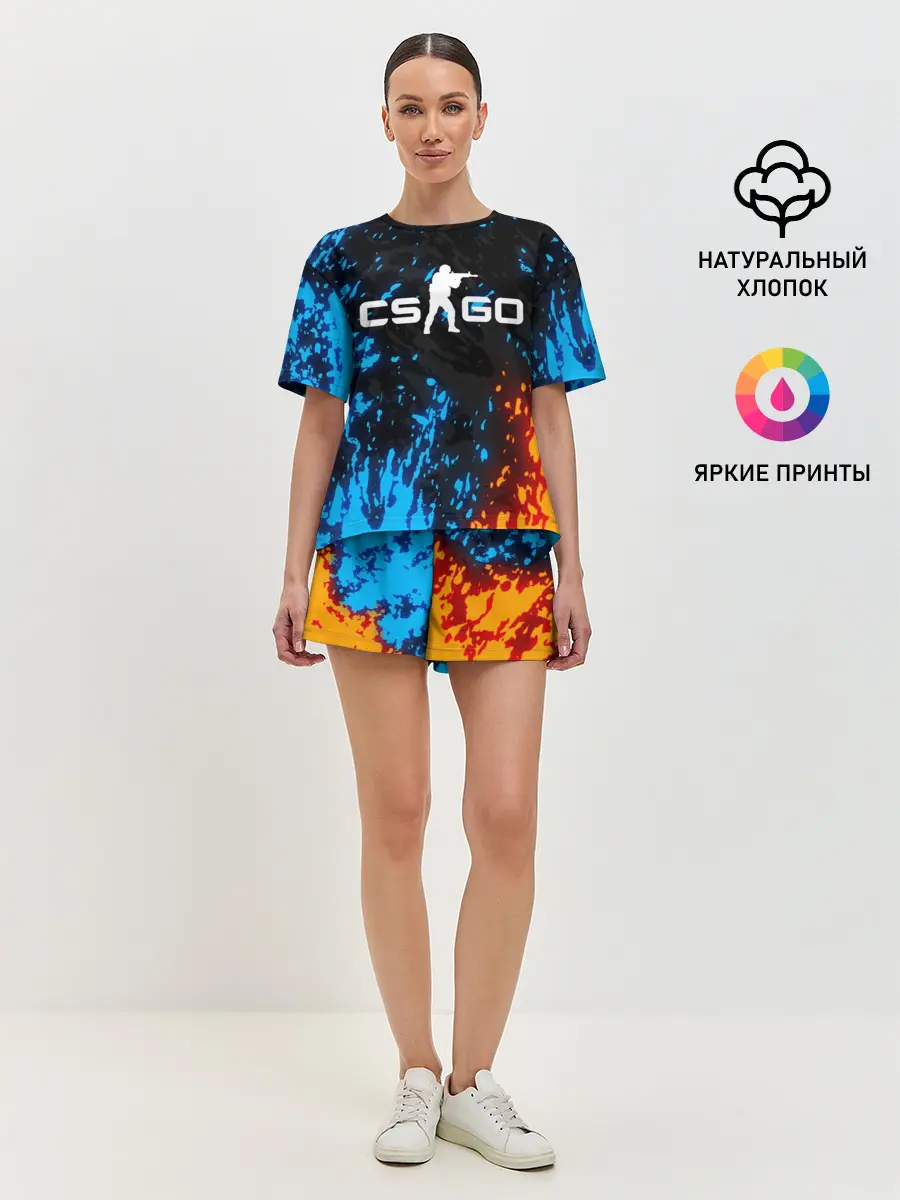 Женская пижама с шортами / CS GO