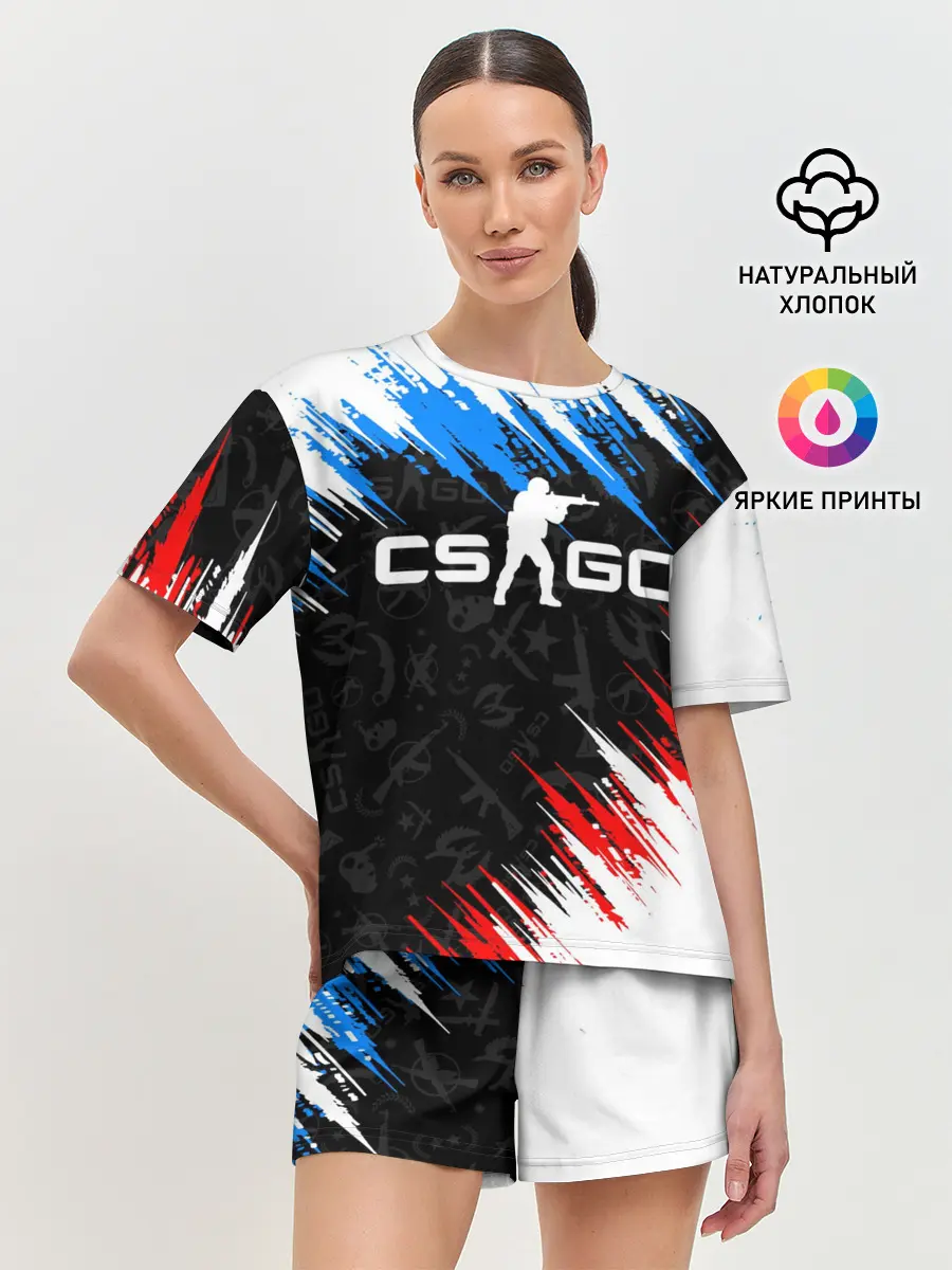 Женская пижама с шортами / CS GO