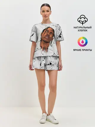 Женская пижама с шортами / TRAVIS SCOTT