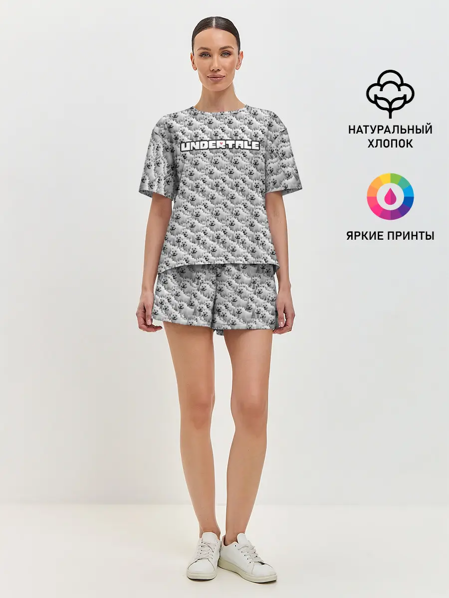 Женская пижама с шортами / UNDERTALE