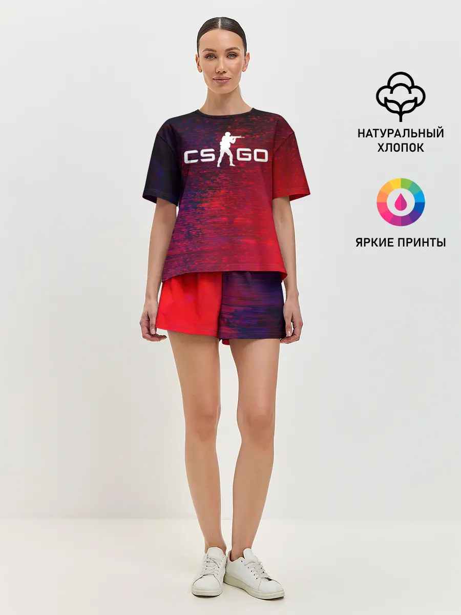Женская пижама с шортами / CS GO | КС ГО