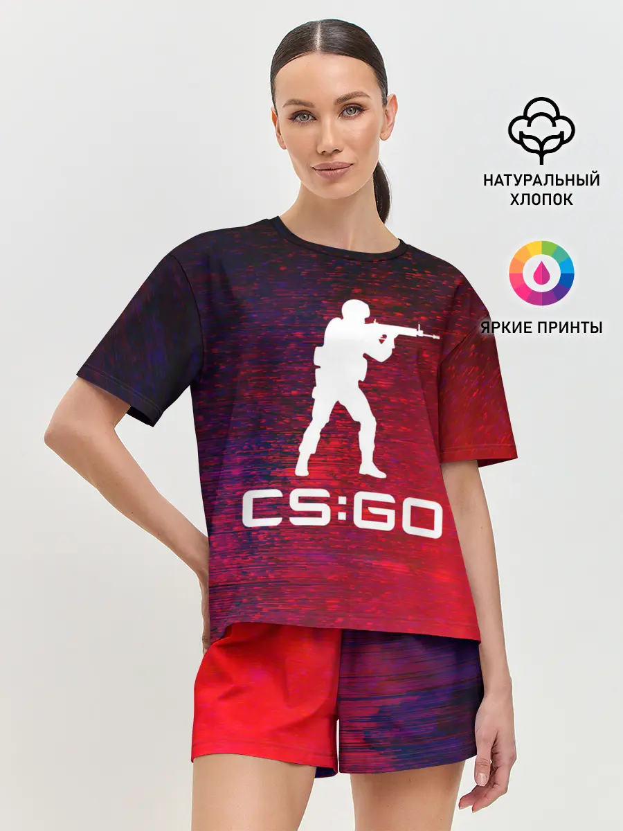 Женская пижама с шортами / CS GO | КС ГО