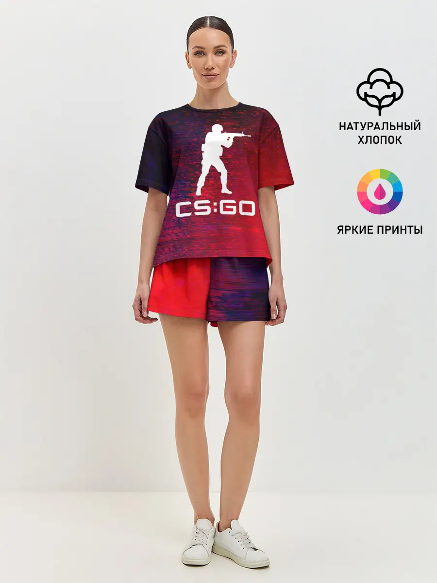Женская пижама с шортами / CS GO | КС ГО