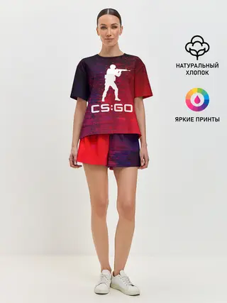 Женская пижама с шортами / CS GO | КС ГО