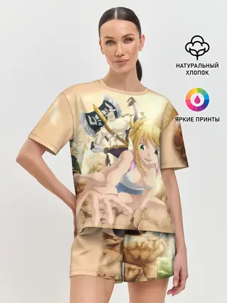 Женская пижама с шортами / Люси и Телец