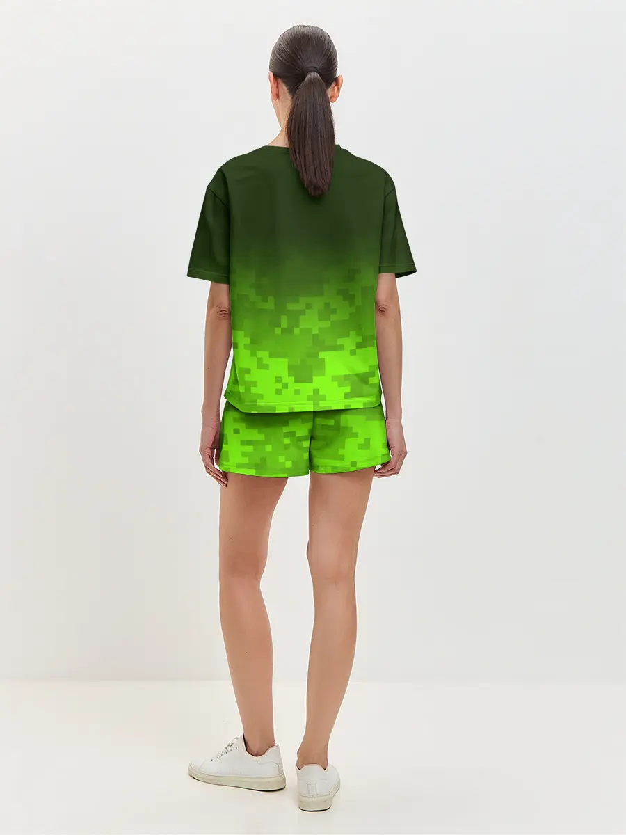 Женская пижама с шортами / MINECRAFT / МАЙНКРАФТ