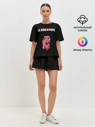 Женская пижама с шортами / БУМАЖНЫЙ ДОМ