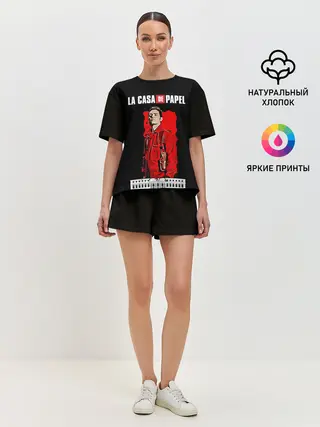 Женская пижама с шортами / БУМАЖНЫЙ ДОМ