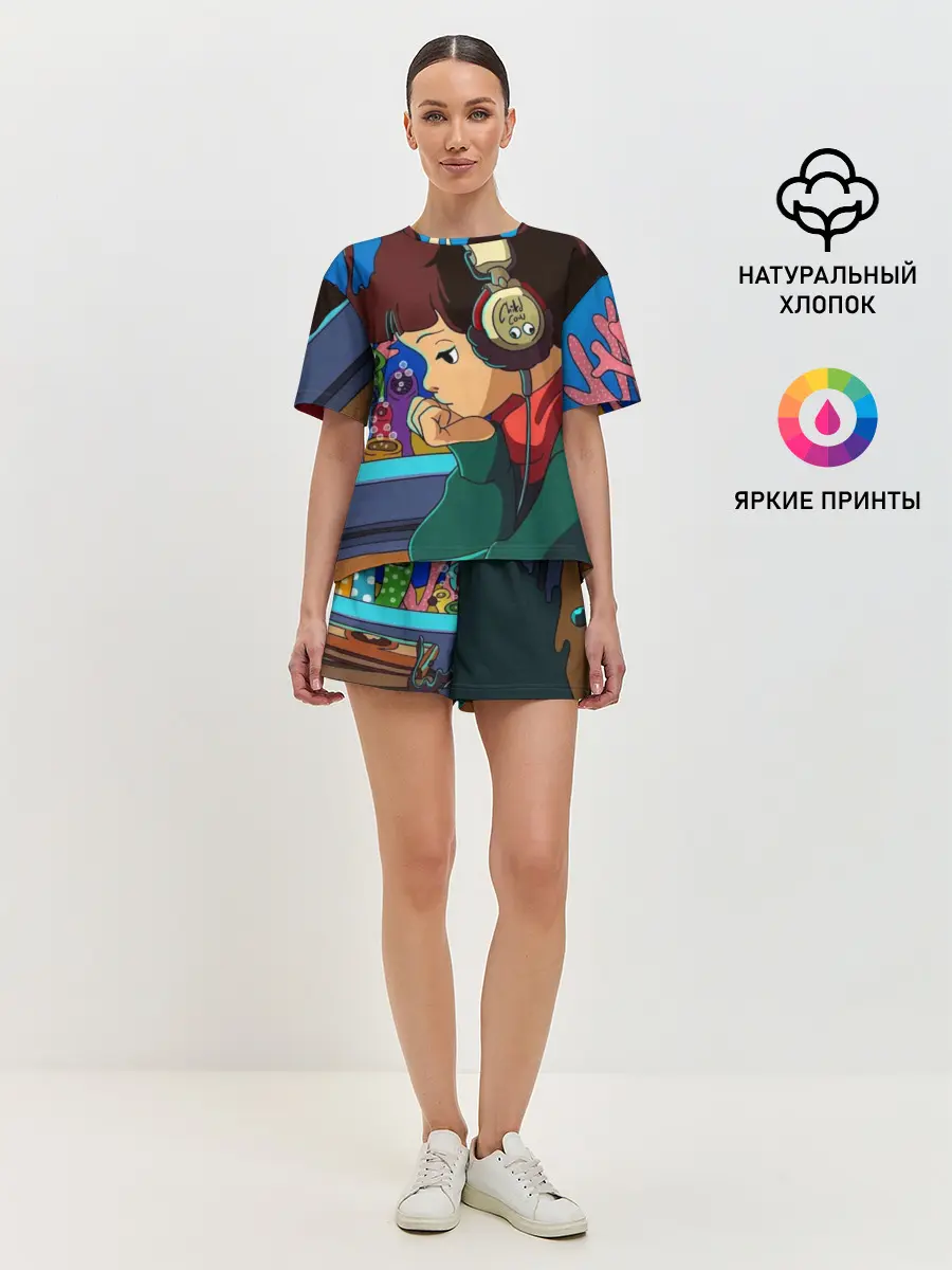 Женская пижама с шортами / ЮТУБ