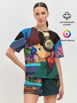 Женская пижама с шортами / ЮТУБ