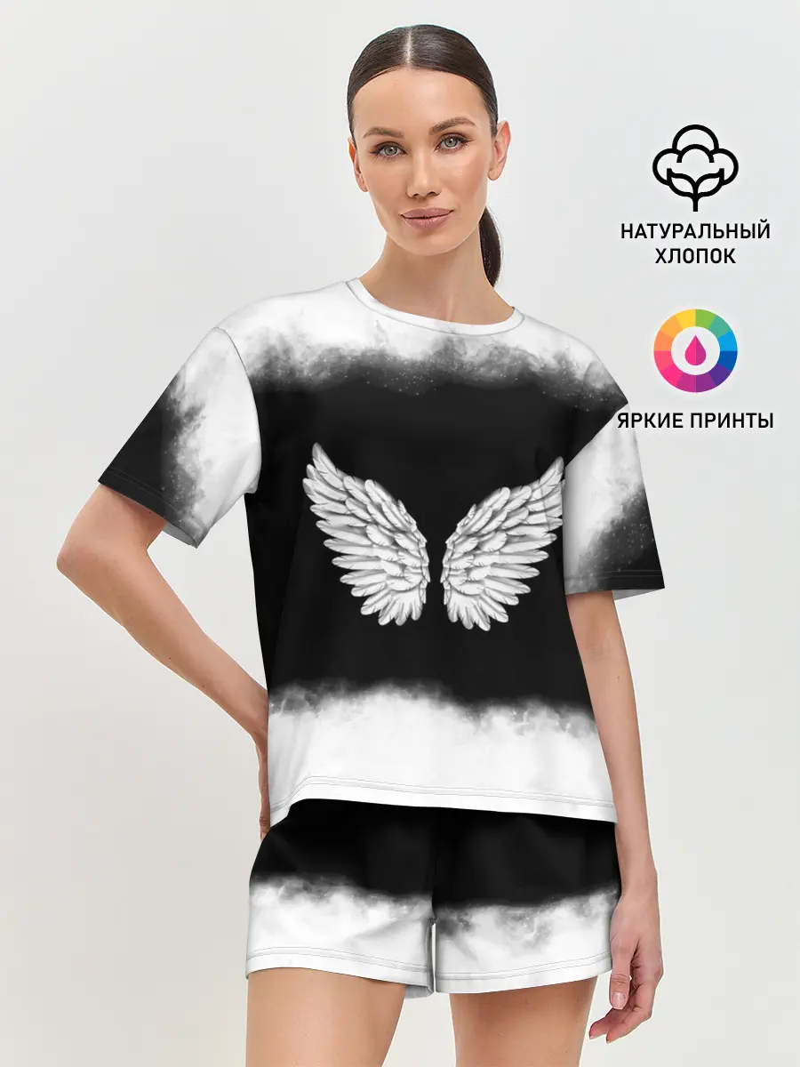 Женская пижама с шортами / Im an angel