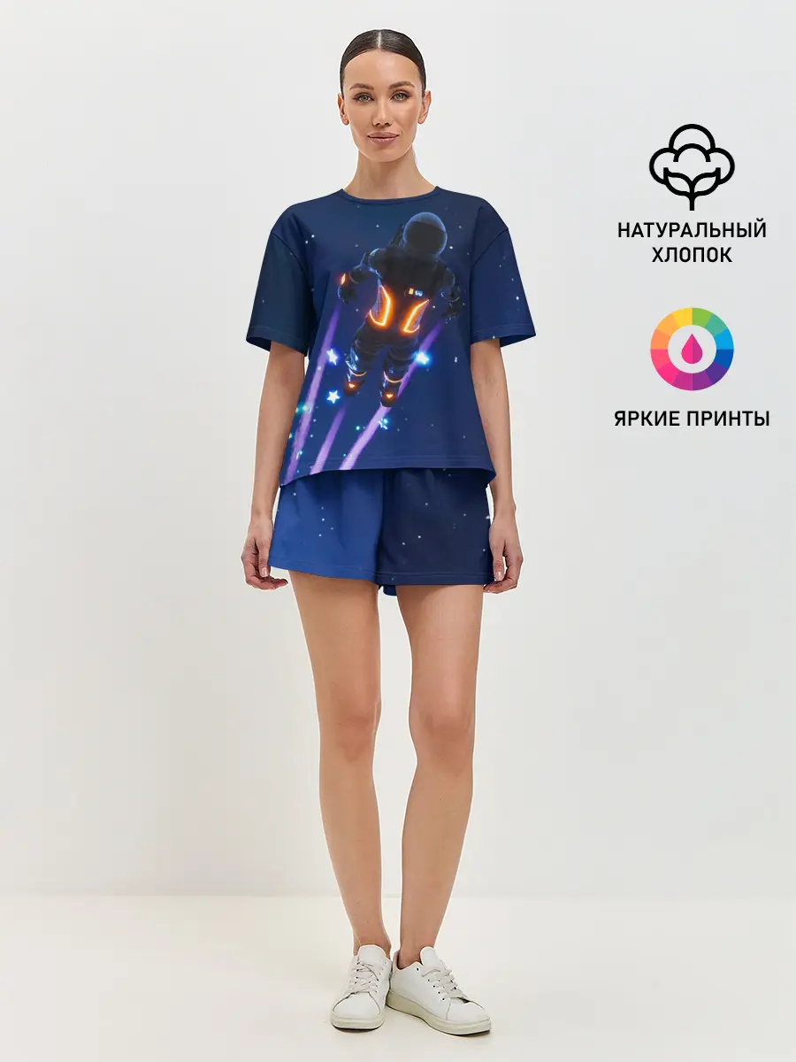 Женская пижама с шортами / Dark Voyager