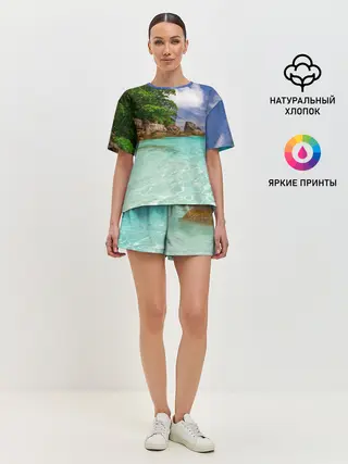 Женская пижама с шортами / Пхукет