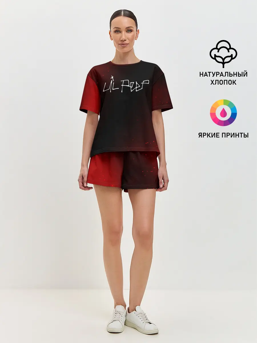 Женская пижама с шортами / LIL PEEP / ЛИЛ ПИП